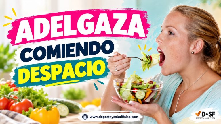 Adelgaza comiendo despacio