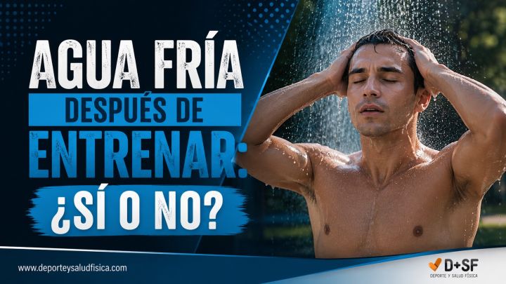 ¿Es bueno ducharse con agua fría después de hacer ejercicio?