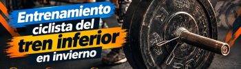 Entrenamiento ciclista en invierno. Gimnasio