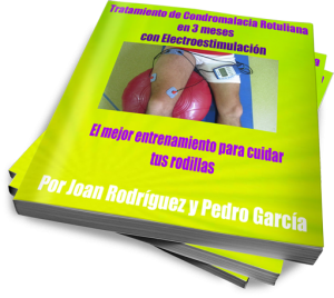 Tratamiento y entrenamiento de electroestimulación para la Condromalacia roguliana. Joan Rodríguez y Pedro García en https://www.electroestimulaciondeportiva.com