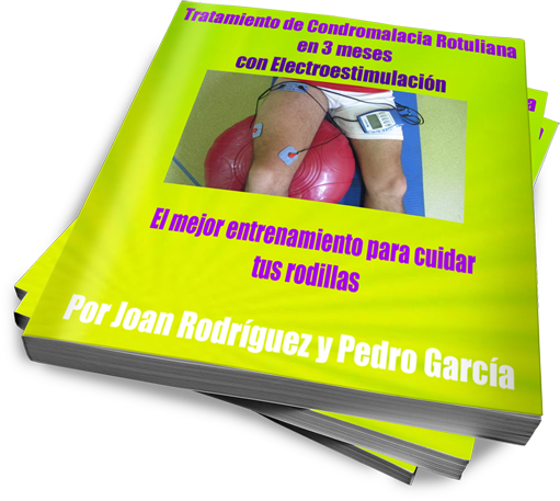 Tratamiento y entrenamiento de electroestimulación para la Condromalacia roguliana. Joan Rodríguez y Pedro García en https://www.electroestimulaciondeportiva.com