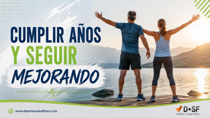Cómo mejorar con el paso de los años haciendo ejercicio
