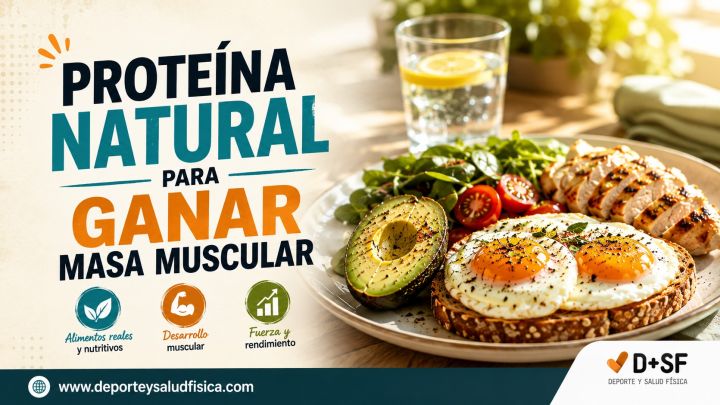 Las mejores fuentes naturales de proteína para ganar músculo