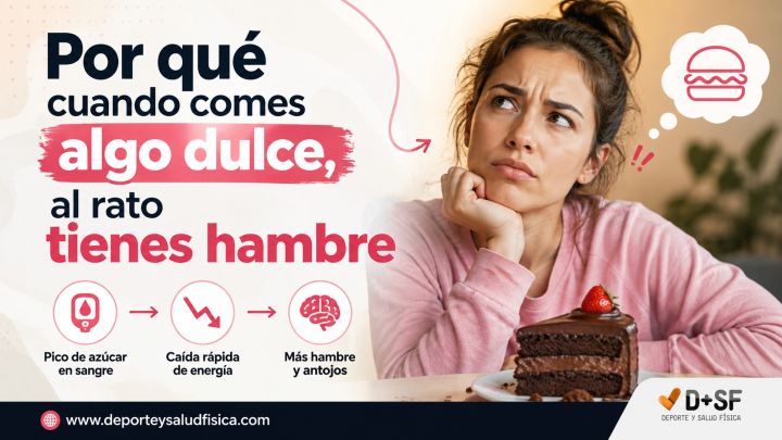 Comes azúcar y al rato tienes hambre: ¿por qué ocurre?