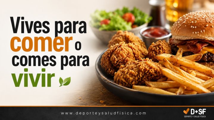 ¿Comes por hambre o por costumbre?