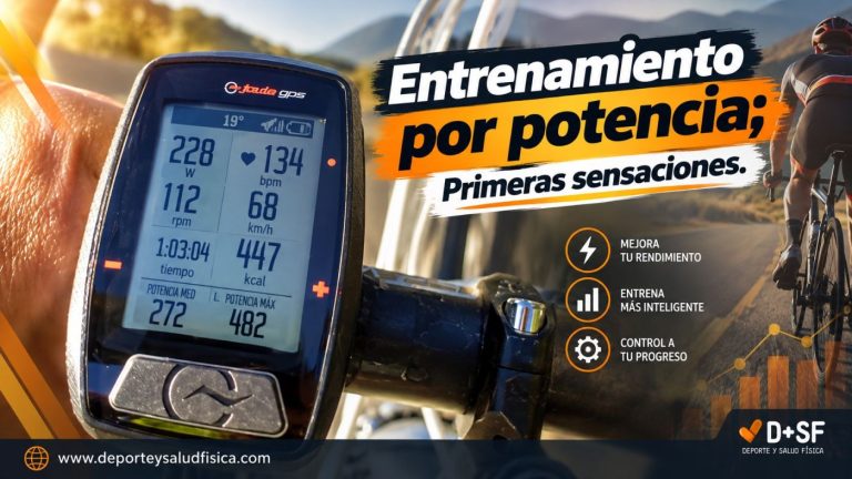 Entrenamiento con potencia. Powertap. Joule GPS