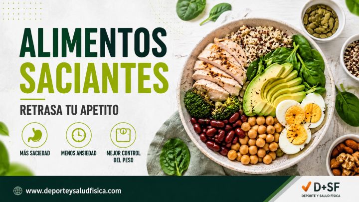 Alimentos Saciantes. Qué comer para tener menos hambre