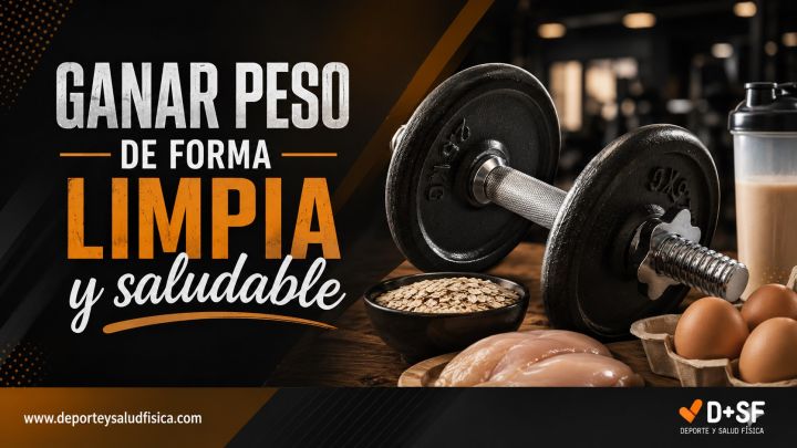 Ganar peso de manera limpia y saludable