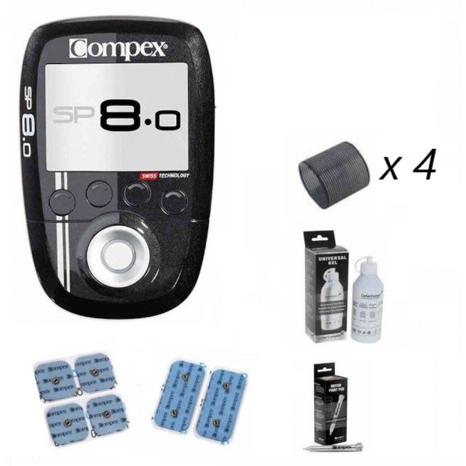 Compex SP 8.0 // Sin cables // Con tecnología Mi de Compex