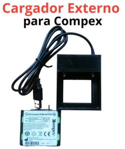 Cargador externo de batería compex