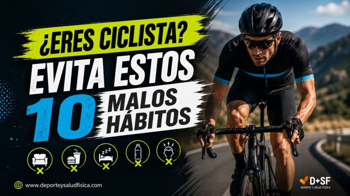 10 malos habitos en los ciclistas