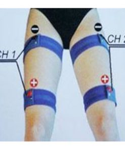 Kit 4 bandas elásticas de electroestimulación para piernas