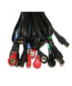 Juego Compex 4 cables - Conexion snap 6P