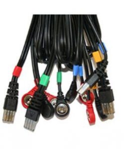 Juego Compex 4 cables - Conexión snap 8P