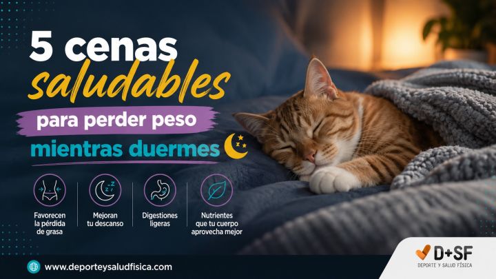 Pierde peso mientras duermes