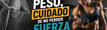 Cuando pierdas peso, asegúrate de no perder fuerza