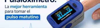 Pulsioximetro para el pulso matutino