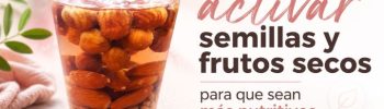 Activa semillas en agua