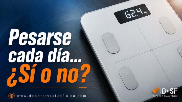 me peso cada día o cada semana