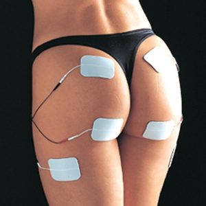 e lectroestimulación cola glúteos electroestimulación