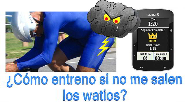 entrenamiento ciclismo por watios