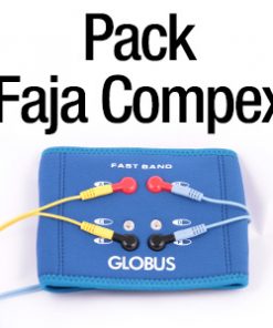 Faja + 2 cables para Compex