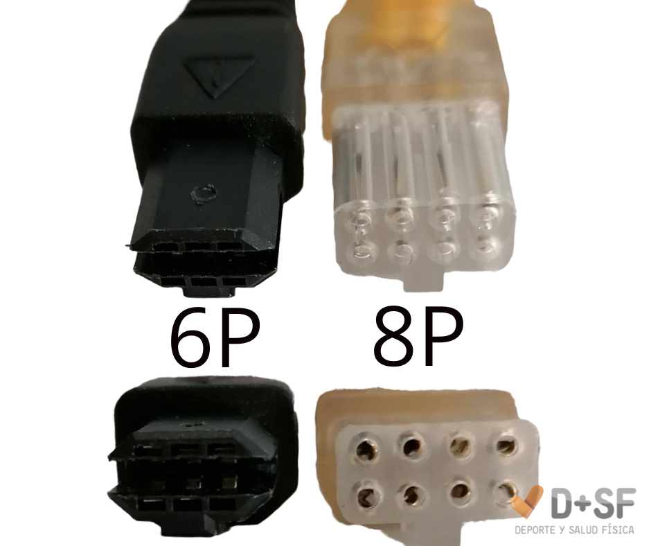 Cables conexion 6P y 8P