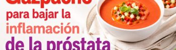 Bajar inflamación próstata de forma natural