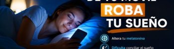Tu móvil no te deja dormir por la noche