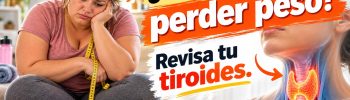 ¿No consigues perder peso?Comprueba si el tiroides funciona mal