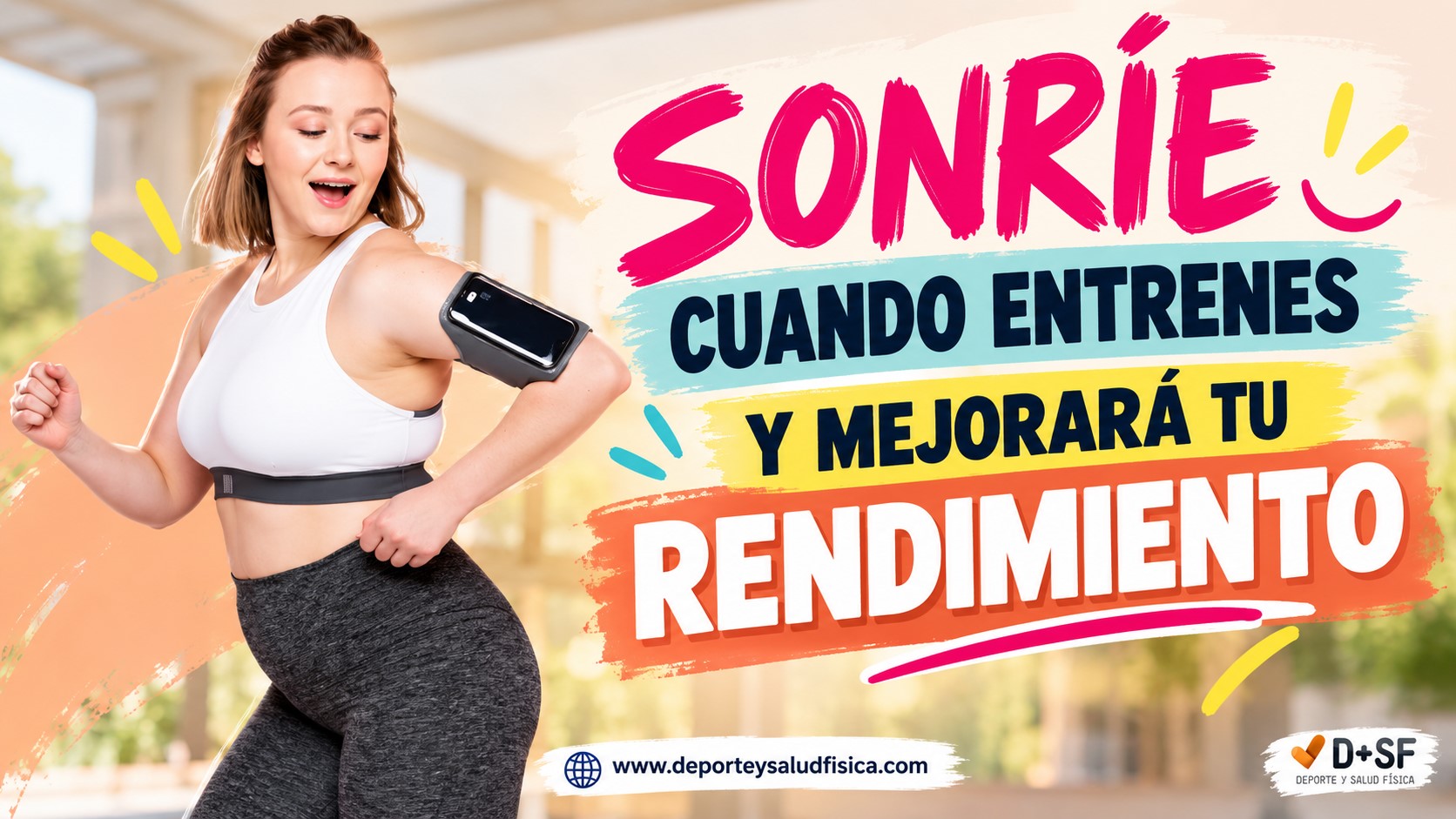 Entrenar con una sonrisa mejora el rendimiento deportivo