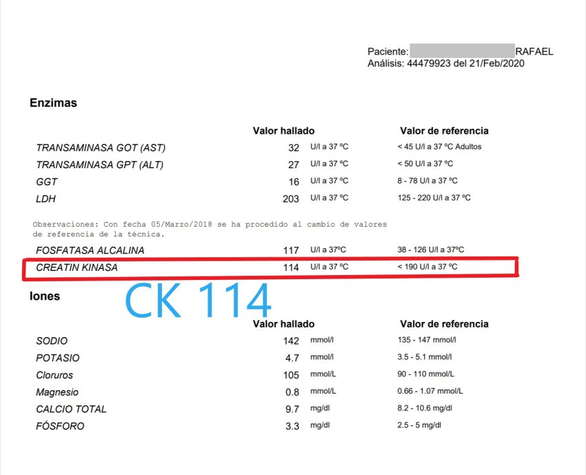 analisis de sangre cpk