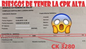 como bajar la ck elevada