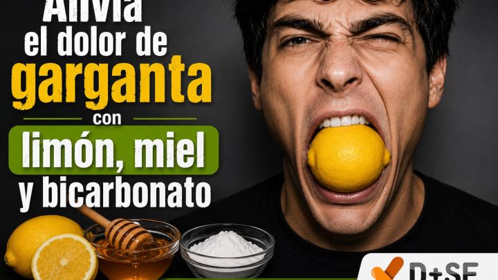 Gargaras de miel y limon para el dolor de garganta