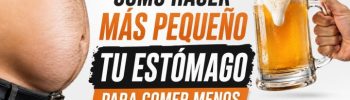 reduce el estómago con comida saludable y poca cantidad DSF 2026