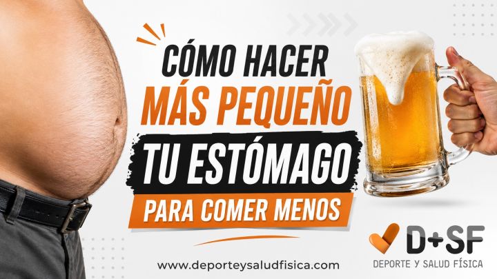 reduce el estómago con comida saludable y poca cantidad DSF 2026