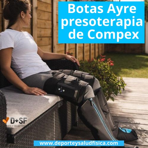 presoterapia inalámbrica de Compex