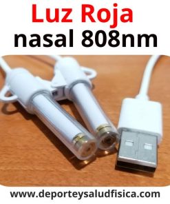 terapia luz roja para la nariz de 808nm USB