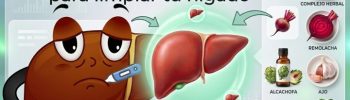 Limpia y desintoxica tu higado con estas vitaminas y alimentos