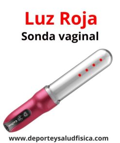 Terapia luz roja vaginal con vibración