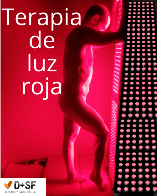 Terapia luz roja cuerpo en todo el cuerpo