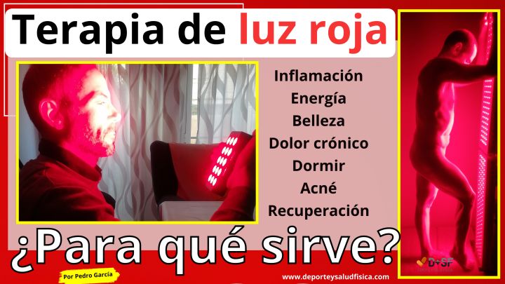 beneficios terapia luz roja. Qué es y para qué sirve