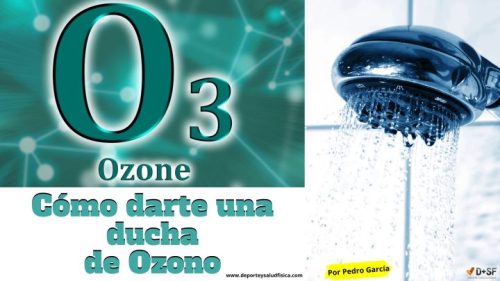 Ducha con ozono para eliminar toxinas de tu cuerpo