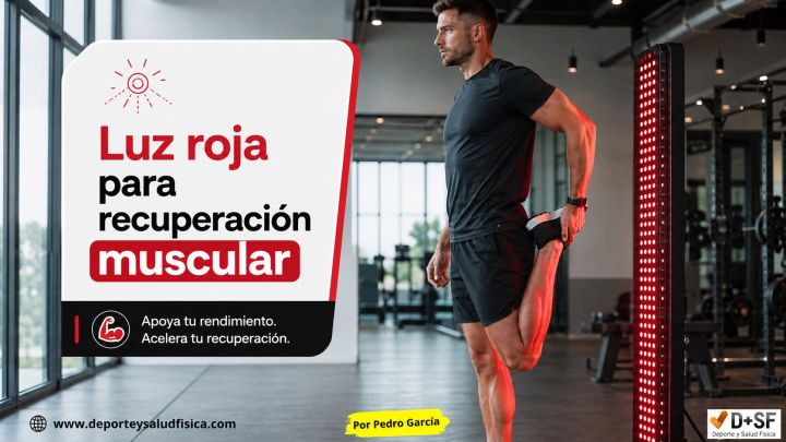 Terapia luz roja para mejorar el rendimiento muscular