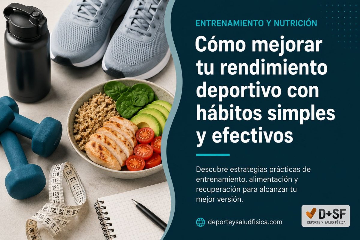 Entrenamiento y alimentación en Deporte y Salud física

